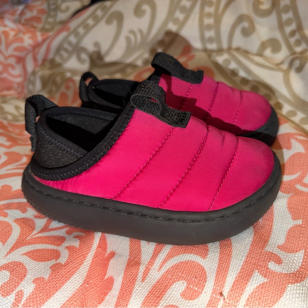 Kids Pink Slip-On Shoes